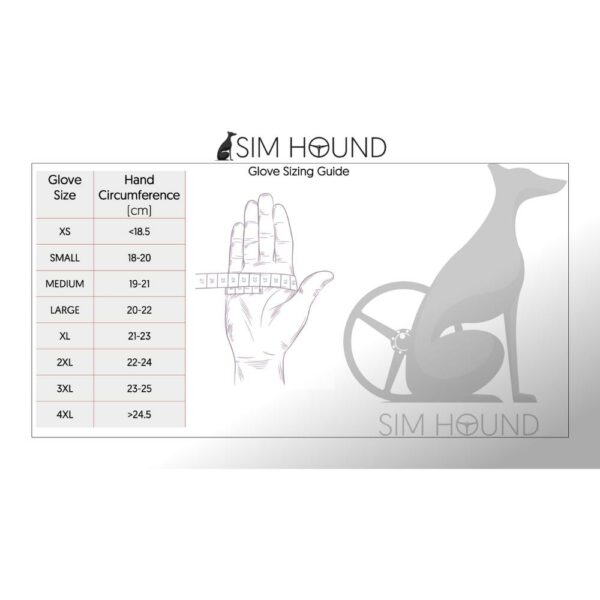 Sim Hound Gloves Blue The Right Sim